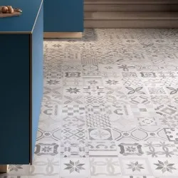 EVO CEMENTINE 8 mm. | Pavimento laminato ignifugo Bfls1 - Colore E-23W
